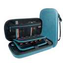 Oankrvs Hard Carrying case for Nintendo Switch 2 Model 2025, Switch 2 case, with 20 Game Card Slots, Slim Portable Travel Storage Bag, sky blue