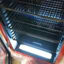 Frigidaire Retro Compact Refrigerator with Glass Door, 3.2 cu ft Countertop Fridge, Rounded Corners, Premium, for Office, Bedroom, Dorm Room, Cabin (Red)