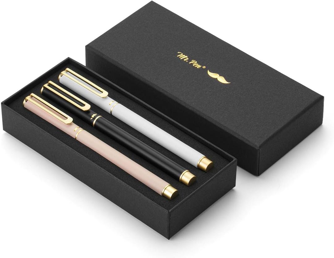Mr. Pen- Luxury Pen Set, Assorted Color Barrels, Black Ink, Fancy Pen, Fancy Pens for Women, Nice Pens for Men, Pen Gift, Mother's Day