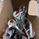 Christmas Decorations Outdoor Solar Pathway Lights, Set of 5 Waterproof Led Lollipop Peppermint Stake Lights, 8 Modes Candy Cane Landscape Garden Light for Xmas Patio Yard Walkway Decorations