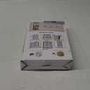 Magnetic Fly Screen Door with Stay Open Buckles - Heavy Duty Self-Sealing Mesh,Powerful Magnets,Full Frame Magic Tape (Fit for Door Size:34x82 Inch,Screen Itself Size:36x84 Inch, Black)