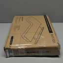 BATODA Acacia Wood Corner Floating Shelf 17 x 12- Corner Shelf Wall Mounted - Floating Book Shelves for Wall - Corner Shelf for Home, Kitchen - with Brackets and Hardware (Walnut Color, 17" x 12")