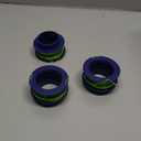 KLS 124-03 Spooled Trimmer Line 0.080-in 16Ft 3-Pack,Compatible with Kobalt 24-Volt Max Weed Wacker String Trimmer,Dual-line Replacement Spool for Kobalt Weed Eater String