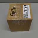 Ganz Kissing Krystals Small Red Mecury Glass Hurrican Candle Holder and Mistletoe Set