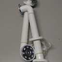 16 Inch Grab Bars for Shower and Bathtubs, 2 Pack Luminous Anti Slip Shower Grab Bars for Seniors Handle Elderly Bed, Toilet, Wall (White)