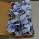 38 Inch 6 PCS Faux Orchid Fake Orchid Velvet Artificial Orchids Blue Orchid Artificial Flowers Long Stem Artificial Flowers for Tall Vase for Home Wedding Decoration (Blue)