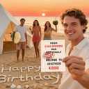 4 x 18th Happy Birthday Card for Boys & Girls, Funny & Hilarious Greeting Card for 18 Year Old Teen, Birthday Gift for Him & Her,Cool 18th Party Decorations