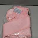 Fit Geno Posture Corrector for Women: Adjustable Lightweight Upper Back Brace for Neck Shoulder & Upper Back Pain Relief - Improve Posture Correct Hunchback Slouching Kyphosis Invisible Under Clothes (XS/S Under Bust 26"-37") (Pink)