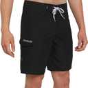 Quiksilver Men's Swimwear Regular Fit Fixed Waist UPF 50 Quick Dry 20 Inch Board Shorts, 38