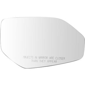 TRQ Right Passenger Side Mirror Glass Convex Snap On Compatible with 2018 Volkswagen Atlas 2020-2023 Atlas Cross Sport VW1325107