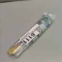 Bates- Trim Paint Brush Set, 0.45 Inch, 2 Pack, Ergonomic Non-Slip Handle, Synthetic Bristles, Trim Brushes for Painting (Yellow-black)