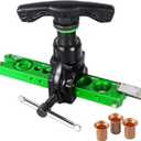 Bonvoisin Flaring Tool 1/ 4”-3/ 4” HVAC Single Flare Tool 45° Eccentric Tube Flaring Tool with Clutch Limit Piece for Copper Aluminum Tubing (one piece)