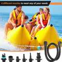 SUP Pump Hose, Inflation Hose for Portable Electric Air Pump, Quick Connect Adapter for Stand Up Paddle Board, Boat, Pool, Air Mattress, Inflatable Tent