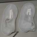 Waterproof Shoe Covers Slip-Resistant Overshoes Newly Upgraded and Latest Model for Men Women, Reusable Rain Boots for Outdoor, Cycling, Hiking, Work (Transparent, L (Women 8-10.5, Men 7-10))