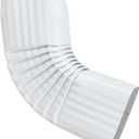 Gutter Downspout Elbow-Rain Gutter Downspout Extension High (2x3"B" Style)