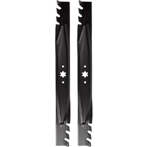 Lawn Mower Deck Mulching Blades for 46" Cut Cub Cadet/MTD Replaces 942-04290-X 490-110-C131 742-04290 742-04244 942-04244 942-04244A 2 Pack