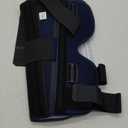 United Ortho 61016 3-Panel Knee Immobilizer, 16" Size (Navy)