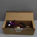 Metal Wacky Rooster Garden Statue, 19'' Rooster Decor Yard Statue Decorations Outdoor, Chicken Yard Art for Outside, Patio, Backyard, Lawn(Purple)