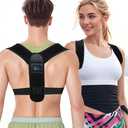 Posture Corrector for Women and Men – Adjustable Back Brace for Posture Support, Upper Back, Clavicle and Shoulder Support, Comfortable and Breathable Back Straightener for Pain Relief (Medium/Large)