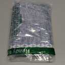 Artoid Mode Blue Rustic Cotton Linen Table Runner, Seasonal Embroidered Hollow Kitchen Dining Table Decoration for Home Party Decor 13x108 Inch