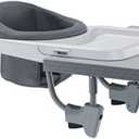 Chicco FastLock® 360 Rotating Hook-On High Chair, Portable High Chair for Babies and Toddlers, Sets up in Seconds | Charcoal/Grey
