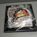 Baby first Halloween Decorations Balloons Boxes 4 Pcs Letter Blocks Transparent Box with 4 LED Light Strings - Halloween Baby Shower Party Supplies Decoration - A Baby Is Brewing Party Supplies