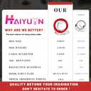 Dog Tie Out Cable - 10/15/20/25/30FT Heavy Duty for Large Dogs Up to 250LBS - Rosy Pink/Blue/Purple/Silver/Red/Green/Yellow