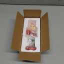 Wesiti Christmas Nutcracker Ornament 6" Cat Nutcracker Resin Figurine Display Christmas Cat Craft for Xmas Holiday Shelf Home Desktop Table Decor Xmas Gift Collectible