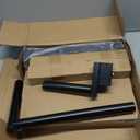 TigerDad Mobile Adjustable Height Laptop Stand PC Portable Laptop Swivel Table Rolling Table with Wheels Caster and Mouse Pad (Dekuwood)