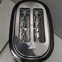 Hamilton Beach 2 Slice Extra Wide Slot Toaster with Bagel & Defrost Settings, Shade Selector with 7 Browning Levels, Toast Boost, Auto Shutoff, Black & Stainless Steel 