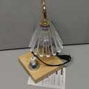 Candle Warmer Lamp with Electric Timer Dimmer Adjustable Height, Room Decor Scented Wax Melt House Warming Idea Useful, Gifts for Women Who Have Everything Mom Men (Transparent Glass)