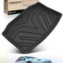YHTAUTO Rear Lower Storage Trunk Mat Compatible with Tesla Model 3 Highland 2021 2022 2023, TPE Floor Liners All Weather Custom Fit, Black