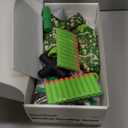 Rocket Shooting Games Toys with Rotating Target 2 Toy Guns 20 Foam Darts Kids Outdoor Toys for Boys Age 5 6 7 8 9 10+ Year Old Carnival Games Compatible with Nerf Guns (Green)