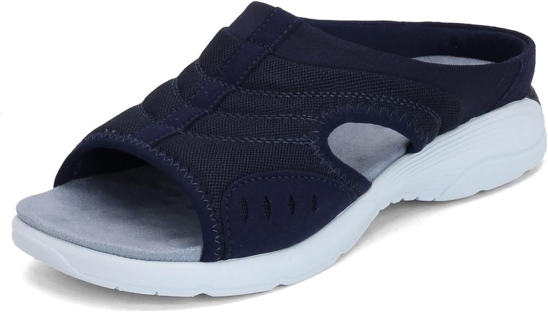 Easy Spirit Traciee Women's Sandal (8 Narrow, Dark Blue 401)