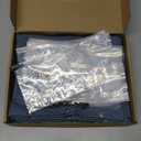 10 Set Outdoor Curtain Weights Upgraded 30 oz High Weighted Sand Bags with 30 Metal Clips for Gazebo Patio Tent Tablecloth 7.5"*8.7" Blue