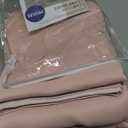 MIULEE Baby Pink Back Tab Blackout Curtains 84 Inch Length 2 Panels Set for Living Room Bedroom Privacy, Rod Pocket/Pinch Pleated Thermal Insulated Room Darkening Light Blocking Curtains 52x84 Inch