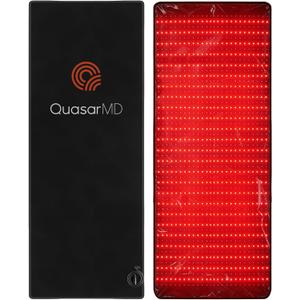 QuasarMD Medical-Grade Full Body Red Light Therapy Mat for Pain Relief | 1440 PCS High-Power 5050 LED, Max Light-Through TPU, Stable Wavelength 660nm & 850nm Near-Infrared Light for Enhance Recovery
