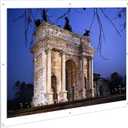 Kalami 18x24 Acrylic Wall Mount Picture Frame Self Adhesive, No Drill Holes Floating Frameless Clear Photo Frame for Poster Art Display with Sliver Screws