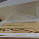 Pikler Triangle Set, 7 in 1 Foldable Climbing Toys Set for Kids, Baby Jungle Gym with Ramp & Arch,Wooden Montessori Climbing Set Indoor for Toddler (Natural)