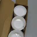 18 Pack REGULAR MOUTH Mason Jar Lids for Compatible with Ball, Kerr Regualr Mouth Jars - Plastic Storage Caps for Mason Jars, Canning Jars - Leakproof, Dishwasher Safe & Food Grade - White