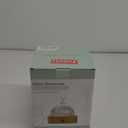 Glass Dome Essential Oil Diffuser with Glass Reservoir & Wood Base-Plastic Free, 200ml Ultrasonic Diffuser for Aromatherapy with Timer 7 Color Light Auto-Off for Home Office Yoga Dark Brown