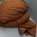 Cottonight Pumpkin Comforter Queen Rust Caramel Bedding Comforter Set Women Men Terracotta Blanket Quilts Soft Breathable Solid Burnt Orange Comforter Set Reddish Brown Bedding Set