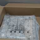 LIVEBOX Washable 2.5x8 Runner Rugs for Entryway Bathroom, Boho Kitchen Floor Mats Long Rug Runners for Hallways Non Slip, Farmhouse Low-Pile Carpet Runners for Laundry Room, Blue