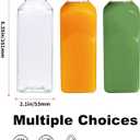 12oz 10pcs Empty Plastic Juice Bottles with Caps,Juice Containers for Juice, Milk and Other Beverages,Clear Juicing Bottles for Food Grade.