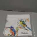 Vansolinne Birds Kitchen Towels Birds On Branch Dish Towels Set of 4 Cardinal Hummingbird Bluejay Absorbent Hand Towels Tea Towels Gifts for Bird Lovers Women for Cleaning Drying Cooking Baking