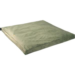 Florensi Meditation Mat Zabuton, Velvet Floor Cushions for Sitting, Meditation Cushions and Pillows with 100% Cotton Insert, Yoga Cushion for Women and Men (Sage Green)