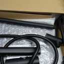 Veken 10" Luxurious All Metal Rain Shower Head with Handheld Spray Combo, High Pressure Rainfall Square Shower Heads with Extension Arm, Wide Dual Showerhead, Bathroom Accessories, Matte Black