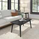 Plank+Beam 48 Inch Mid Century Modern Coffee Table, Wood Coffee Tables for Living Room, Rectangular Center Table, Occasional Table for Small Spaces
