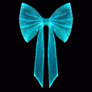 Lumisonata Light up Hair Accessories 7 Colors LED Hair Bow with Veil Rave Hair Clips Glow Hair Barrettes for Wedding