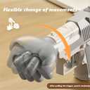 chislim Rock Paper Scissors Toy Gun,Finger Guessing Game Toy Entertainment Interactive Toy for Adults Kids Family Party (4PCS)